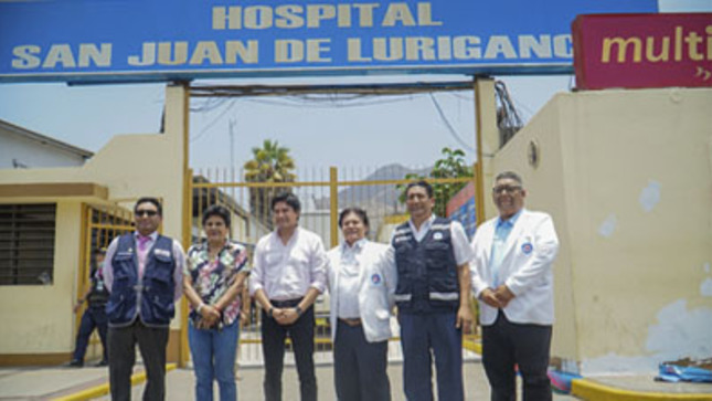 Foto 1 de Diris Lima Centro participa en la conmemoración del 47° aniversario del Hospital San Juan de Lurigancho