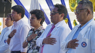 Foto 2 de Diris Lima Centro participa en la conmemoración del 47° aniversario del Hospital San Juan de Lurigancho