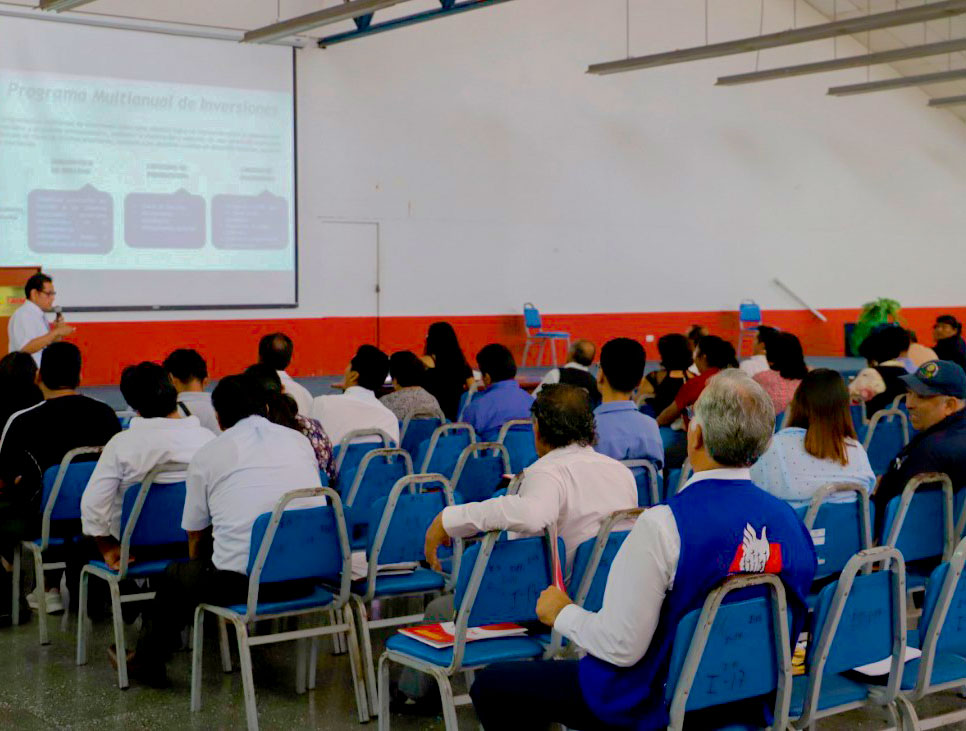 GRT promueve talleres descentralizados del presupuesto participativo