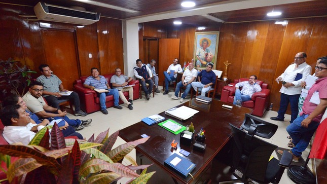 Los dirigentes agradecieron el apoyo de la autoridad provincial