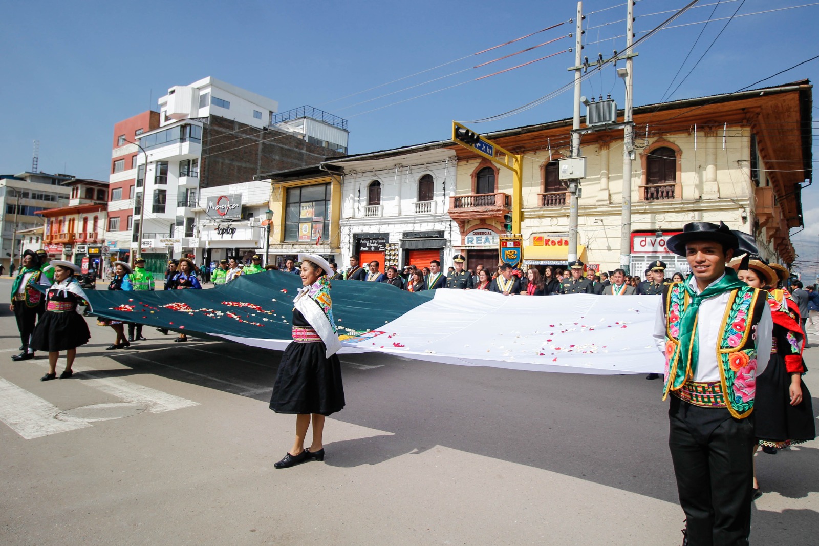 Hoy 20 de marzo, Huancayo celebró 201 años desde que Huancayo recibió el título de Ciudad Incontrastable