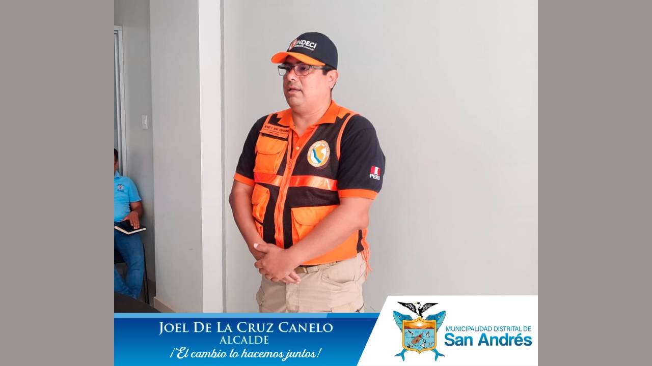 Alcalde Joel De La Cruz Canelo Participó De Reunión En El Marco De La Posible Declaratoria De Emergencia