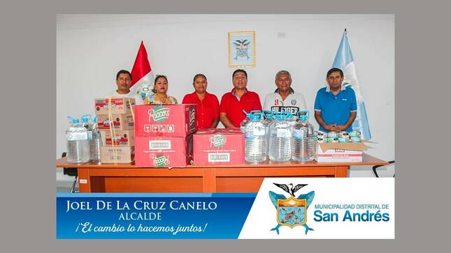 Esta mañana nuestros Regidores recibieron la donación del Congresista Raúl Doroteo