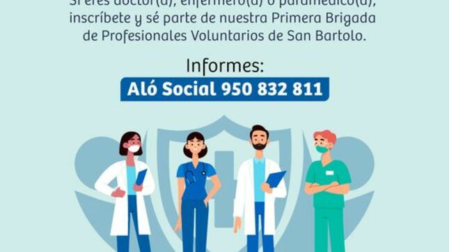 Voluntarios de la Salud de San Bartolo.