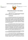 Vista preliminar de documento Resolución Jefatural N° 0051-2023-INIA