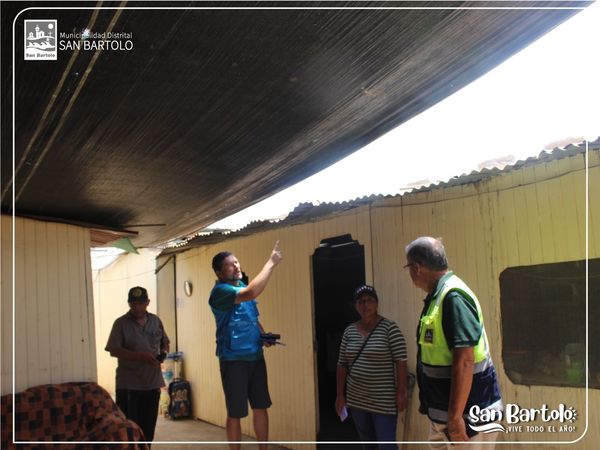 verificando viviendas daΓ±adas