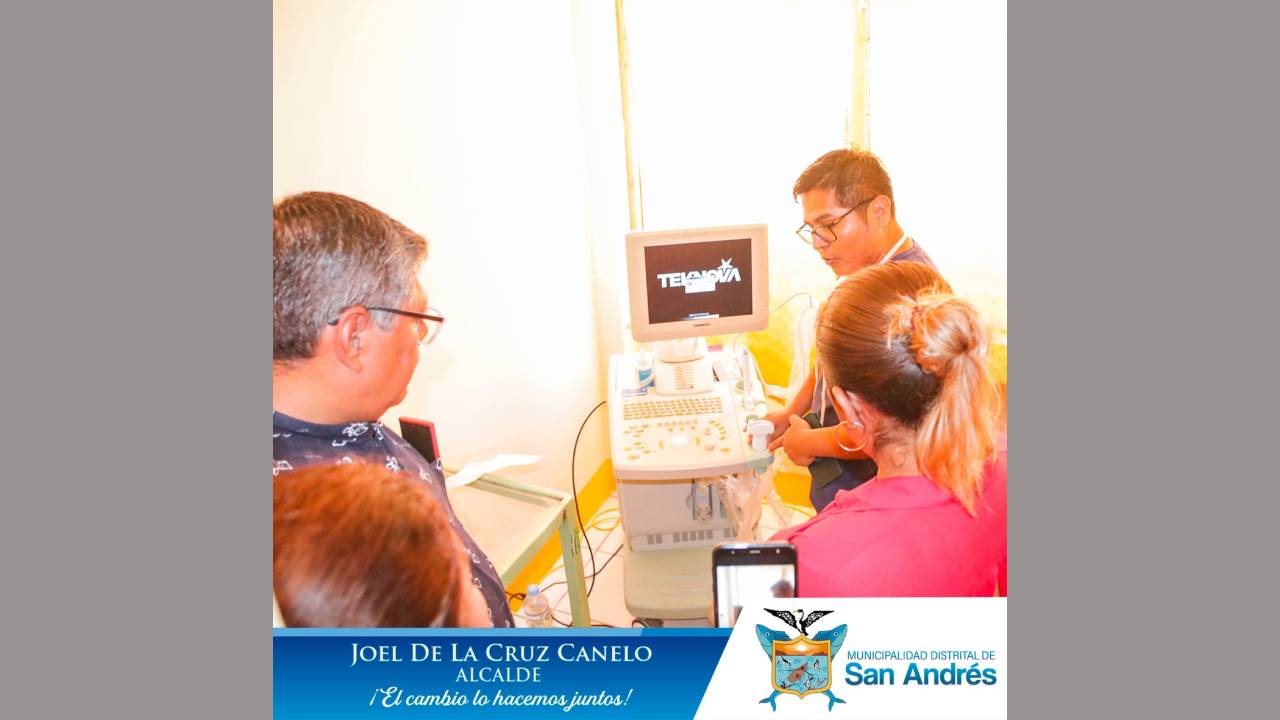 Inauguración En La Renovación Del Servicio De Imagenes Y Diagnósticos De Rayos X Y Ecografias En El Class San Andrés