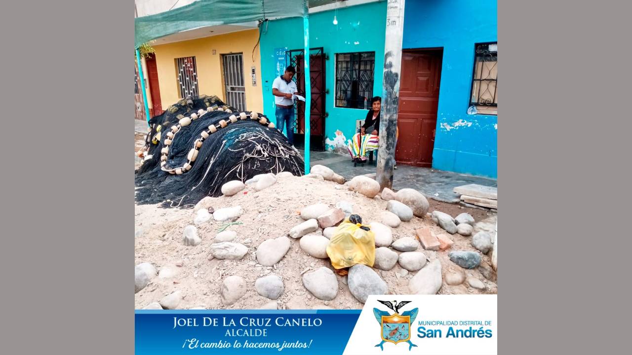 Personal Del Área De Fiscalización Realizarón Las Notificaciones Por Desmonte Y Materiales De Construcción En Las Calles De San Andrés