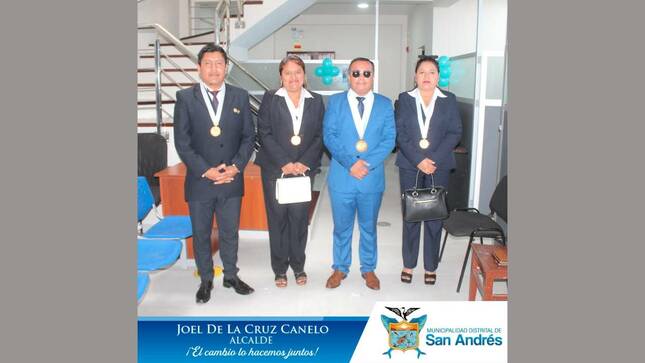 Se Realizó Ceremónia De Inauguración De La Ampliación Del Palacio Municipal De San Andrés.