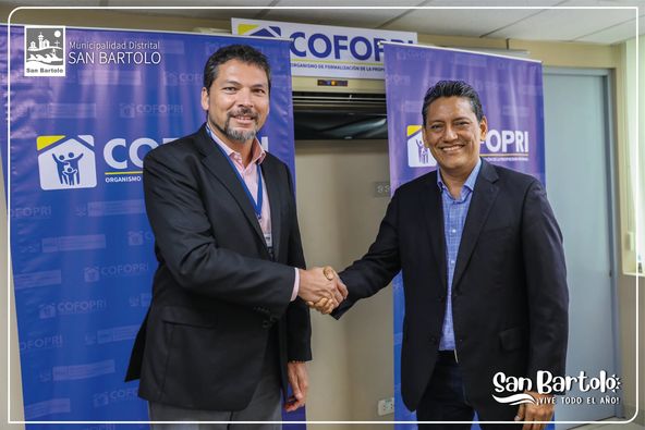 Director Ejecutivo del Organismo de Formalizaci贸n de la Propiedad Informal: Cofopri, Sigifredo Del Castillo Miranda