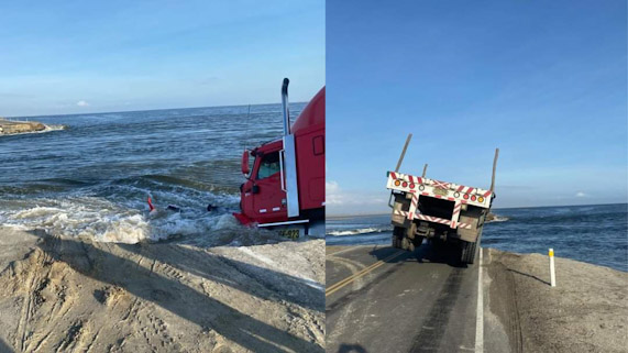 GORE atiende emergencia en carretera Bayóvar y coordina con PROVIAS recuperación de vía