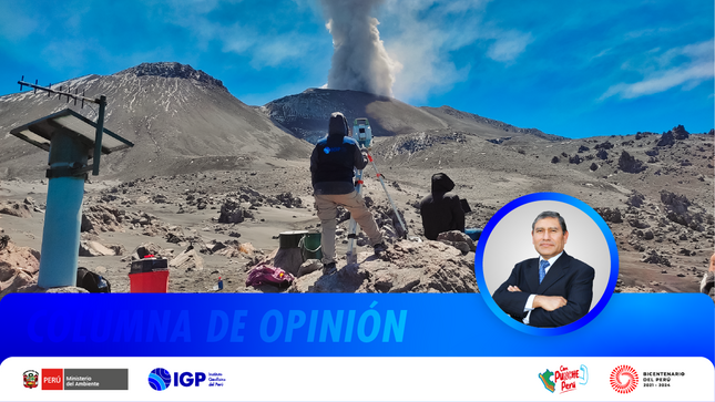 Columna de opinión |IGP forma vulcanólogos para el Perú
