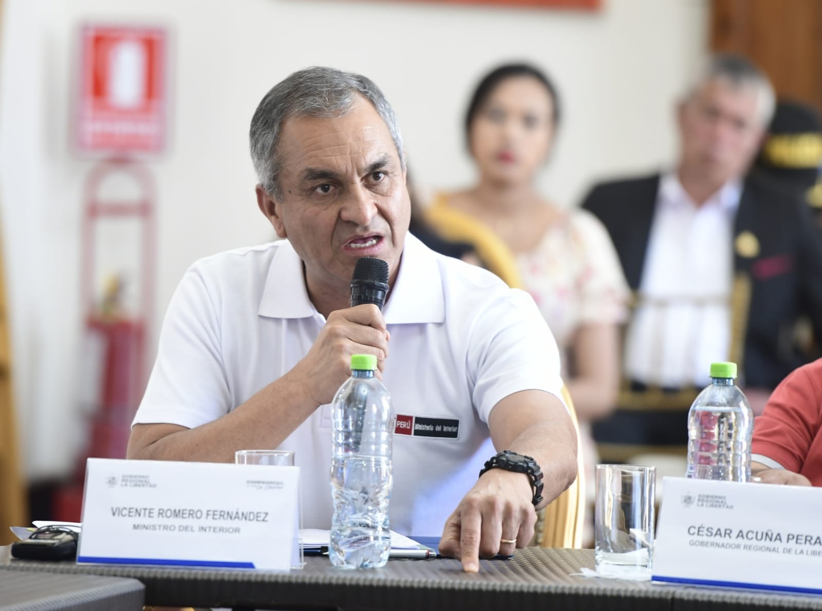 Articulan esfuerzos para la seguridad ciudadana en La Libertad