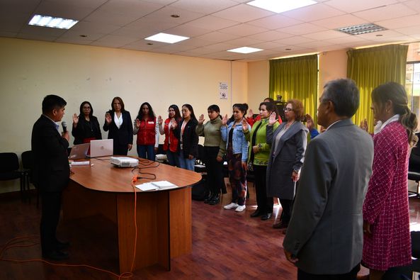 COMITÉ MULTISECTORIAL POR LOS DERECHOS DE LAS NIÑAS, NIÑOS Y ADOLESCENTES (COMUDEMA) SE ACTIVA EN EL DISTRITO DE ANDRÉS AVELINO CÁCERES DORREGARAY