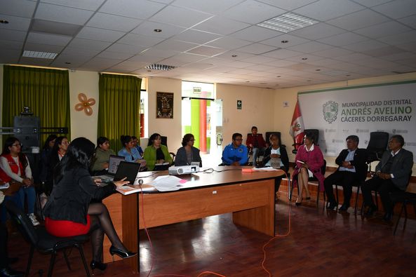COMITÉ MULTISECTORIAL POR LOS DERECHOS DE LAS NIÑAS, NIÑOS Y ADOLESCENTES (COMUDEMA) SE ACTIVA EN EL DISTRITO DE ANDRÉS AVELINO CÁCERES DORREGARAY