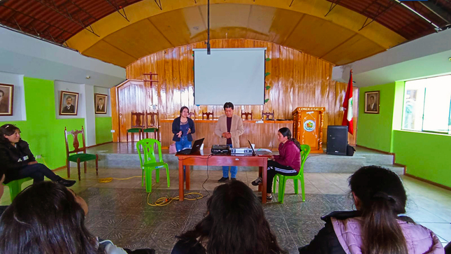 ✅En la Municipalidad Distrital de Condebamba, se llevó a cabo la segunda reunión presencial de Padrón Nominal, en la cual se expusieron actualizaciones sobre paquetes de gestantes y niño.
✅Además de ellos se realizó un cruce de información con los representantes de la red de salud Cajabamba, puesto de Salud de nuestra jurisdicción y programas sociales sobre nuestros menores de seis años. 