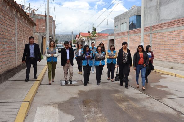 EL ALCALDE DE LA MUNICIPALIDAD DE ANDRÉS AVELINO CÁCERES DORREGARAY, VISITA LAS INSTALACIONES DE ALDEAS INFANTILES SOS DE AYACUCHO.