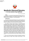 Vista preliminar de documento RDE n.˚ 058-2023-MINEDU-VMGI-PRONABEC