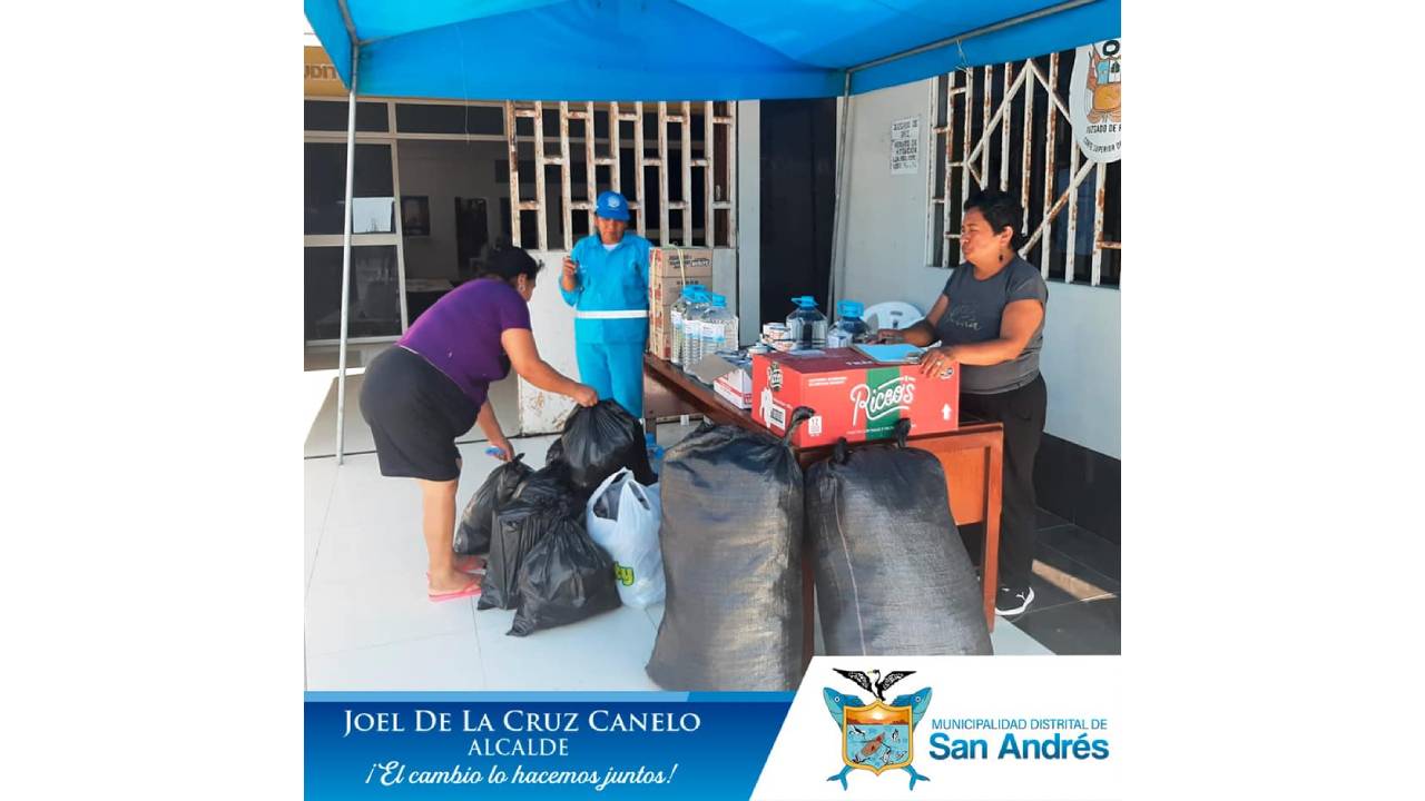 Pueblo San Andresino Se Hace Presente Y Colabora Con La Campaña Solidaría "San Andrés Te Dá La Mano". A Favor De Los Hermanos De Huáncano