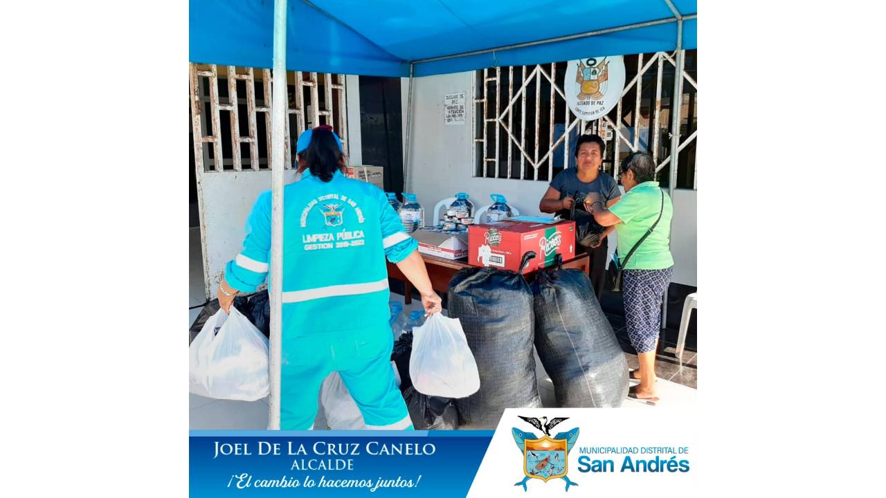 Pueblo San Andresino Se Hace Presente Y Colabora Con La Campaña Solidaría "San Andrés Te Dá La Mano". A Favor De Los Hermanos De Huáncano