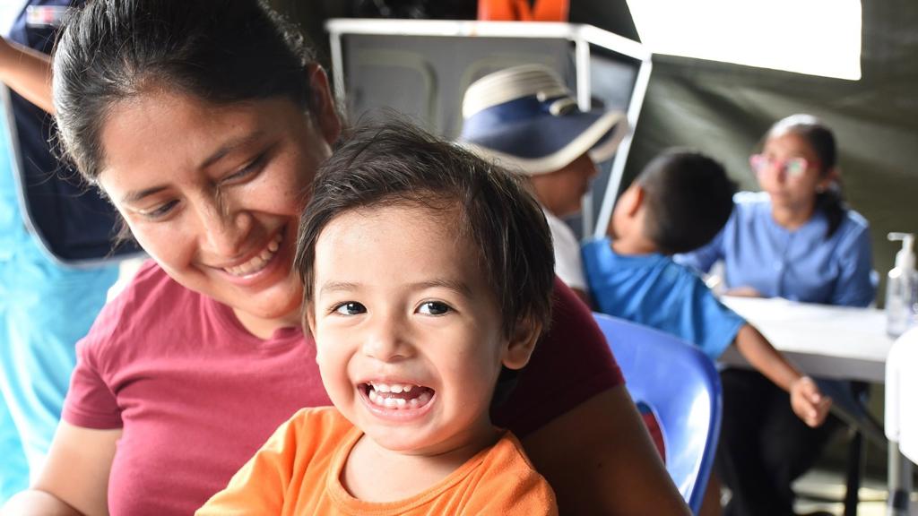 Minsa realizó campaña médica para niños de Chaclacayo afectados por los huaicos