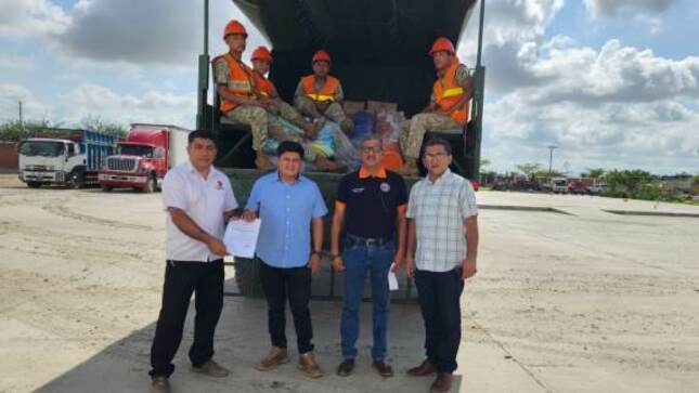 GORE entrega ayuda humanitaria para familias damnificadas por lluvias intensas en Sóndor