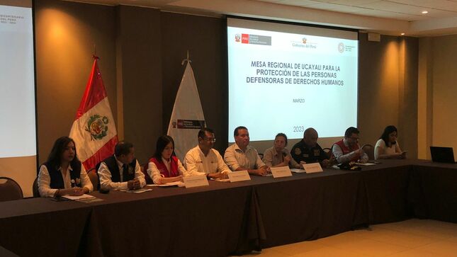 Ucayali: Ministerio de Cultura reafirma compromiso de prevención y atención multisectorial para proteger a defensores indígenas