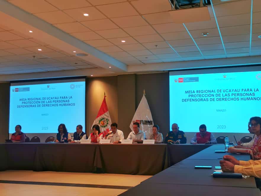 Ucayali: Ministerio de Cultura reafirma compromiso de prevención y atención multisectorial para proteger a defensores indígenas