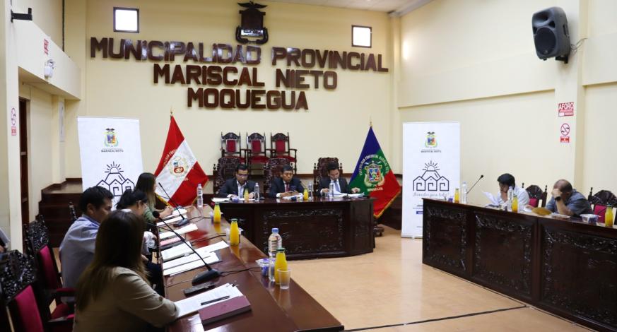 El Consejo Provincial de Mariscal Nieto aprobó la aclaración del numeral 2 sobre el ingreso del alcalde provincial donde según D.S. 413 – 2019.