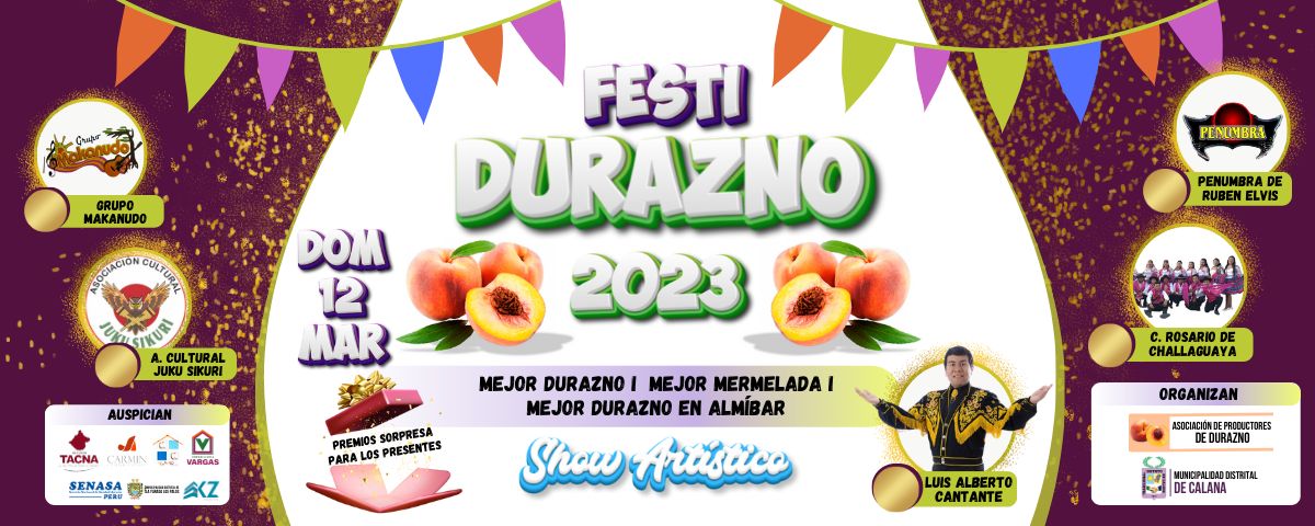 Artistas participantes del Show Artístico