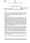 Vista preliminar de documento Resolución Administrativa