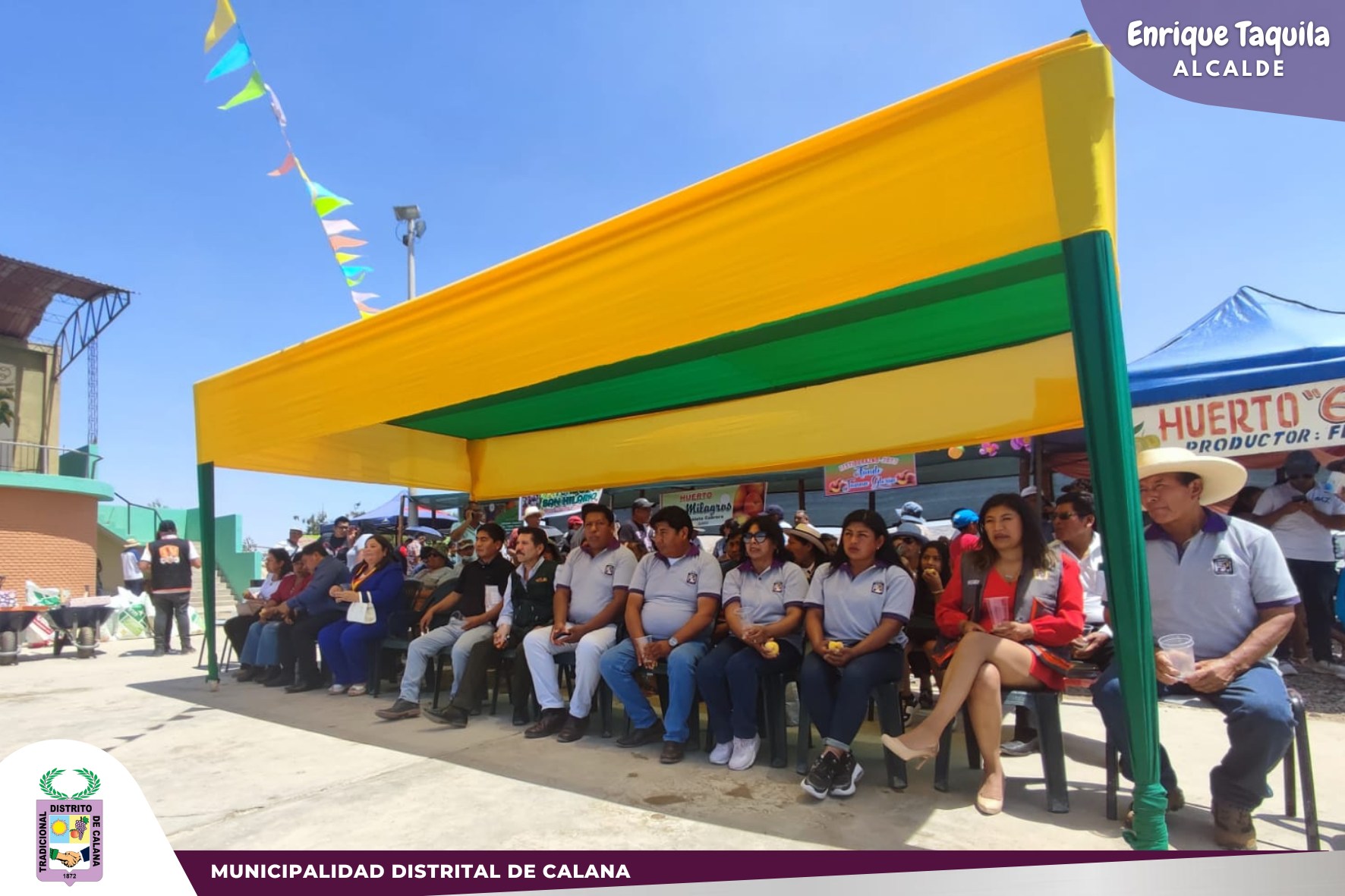 Autoridades participaron en el FESTI DURAZNO 2023