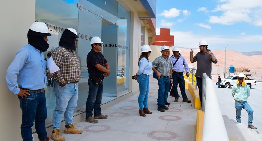 El cuerpo de regidores de la Municipalidad Provincial de Mariscal Nieto, conformado por Nicolás Sáenz Pascual, Sandra Espinoza Guerrero, Juan Alvarado Mamani, Santiago Mamani Yucra y Apolonio Vizcarra Ramos, verificaron mediante recorrido en campo.