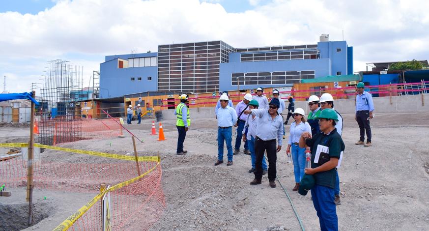 El cuerpo de regidores de la Municipalidad Provincial de Mariscal Nieto, conformado por Nicolás Sáenz Pascual, Sandra Espinoza Guerrero, Juan Alvarado Mamani, Santiago Mamani Yucra y Apolonio Vizcarra Ramos, verificaron mediante recorrido en campo.