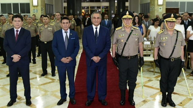 Reconocen al nuevo comandante general de la PNP Jorge Angulo