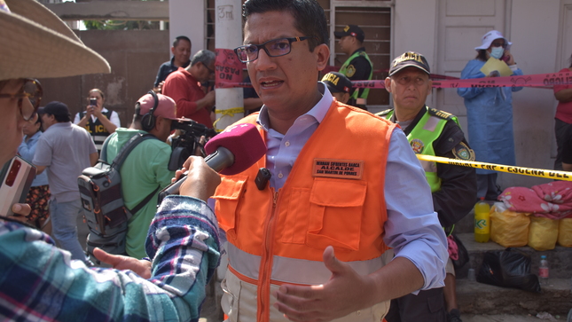 "Invoco a todos las autoridades a prevenir este tipo de situaciones", dijo el alcalde Sifuentes.