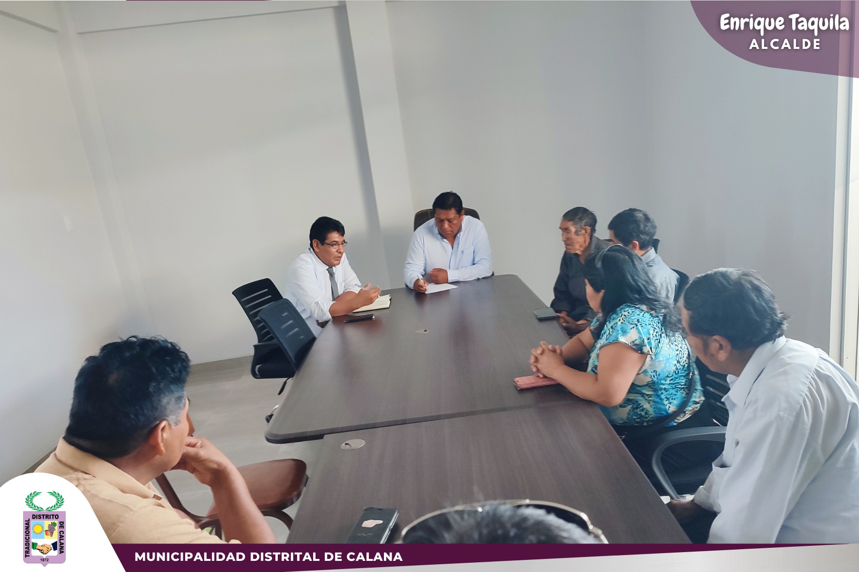 Reunión de coordinación para gestionar la casa Inclán - Calana