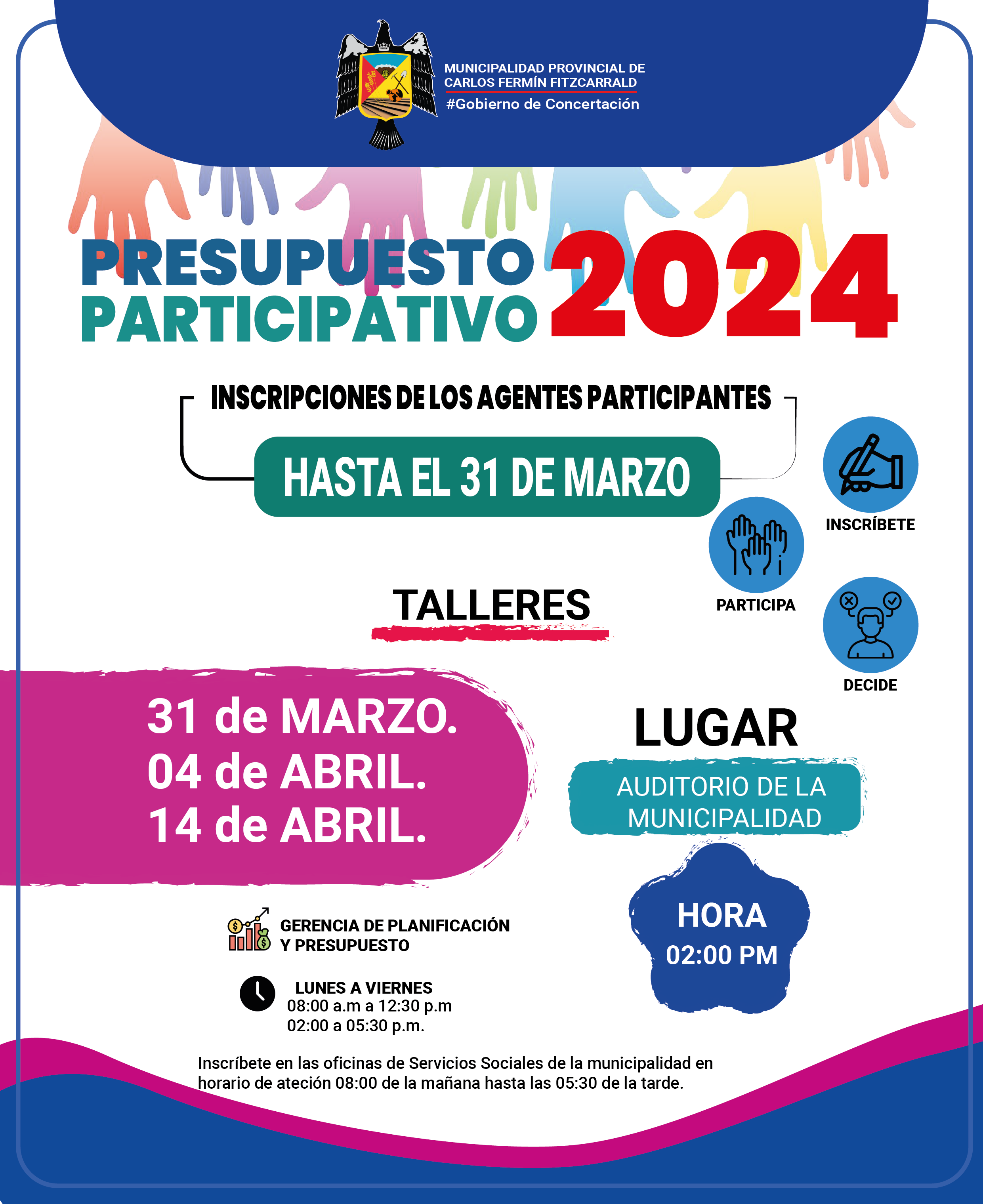 Presupuesto Participativo 2024.