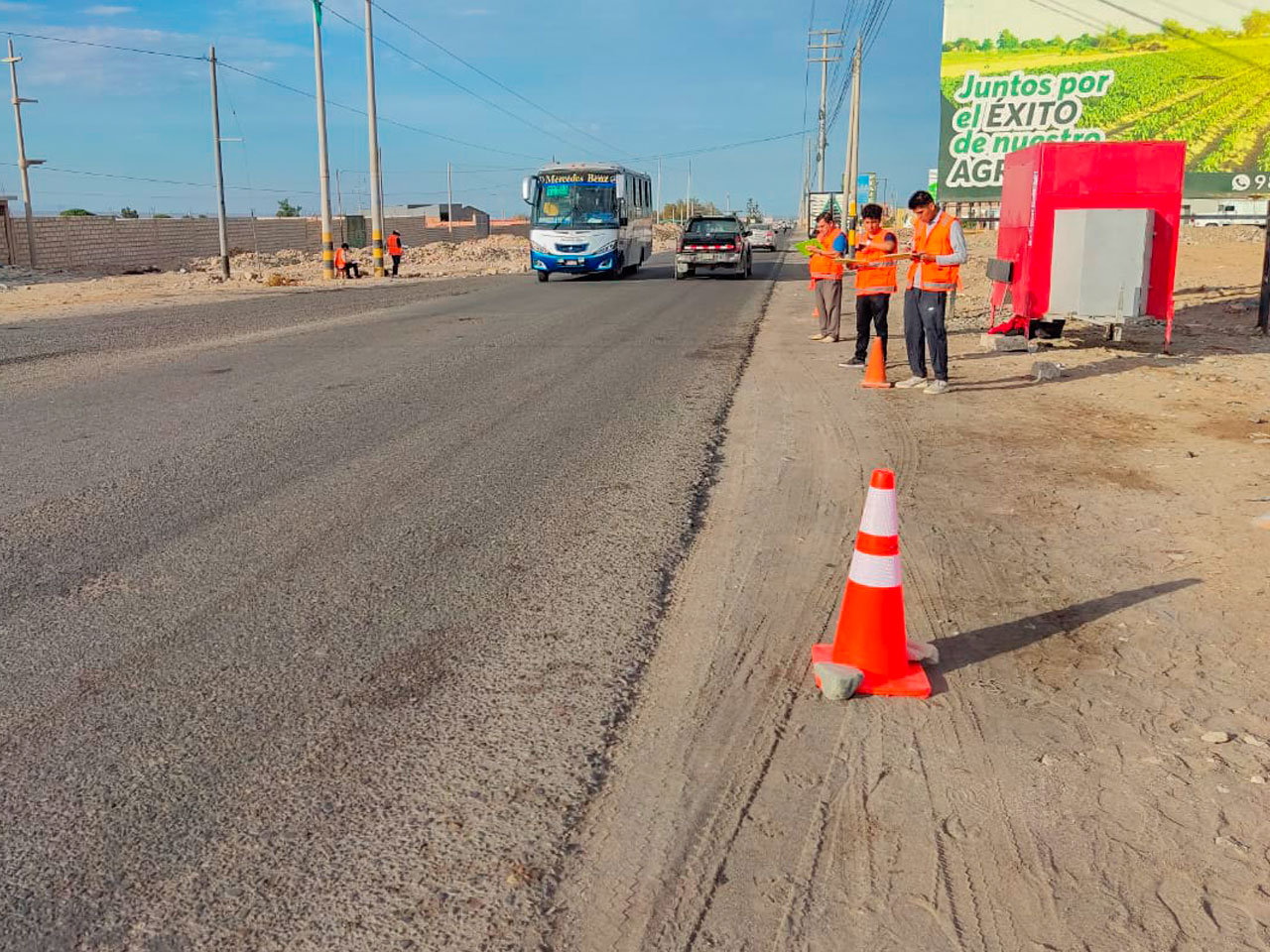 Inicia conteo de tráfico para futura avenida Tito Chocano