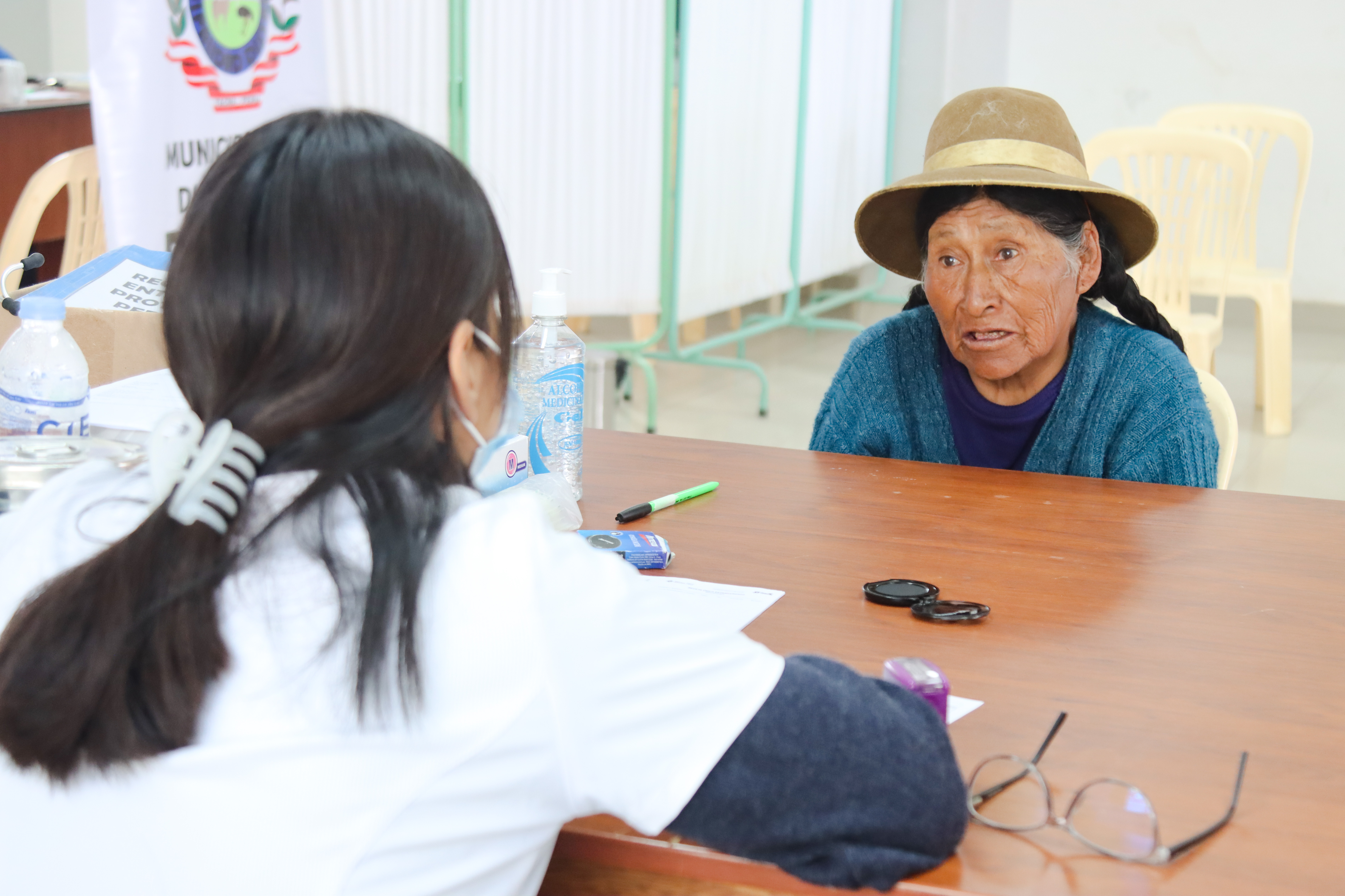 En campaña de salud, anuncian mejoramiento al centro de salud Ancomarca, Río Caño y Alto Perú 