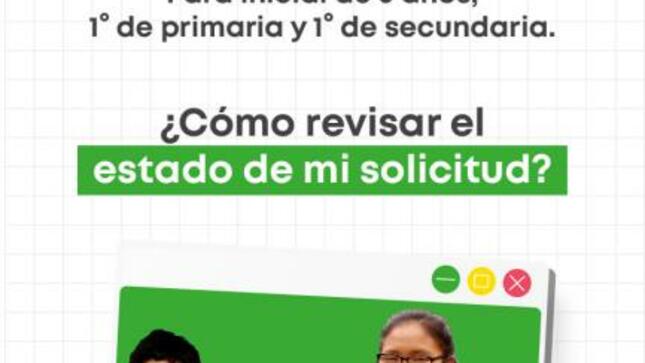 Matrícula 2022 ¿cómo revisar el estado de mi solicitud?