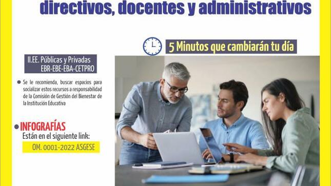 Programa semanal de autocuidado para directivos