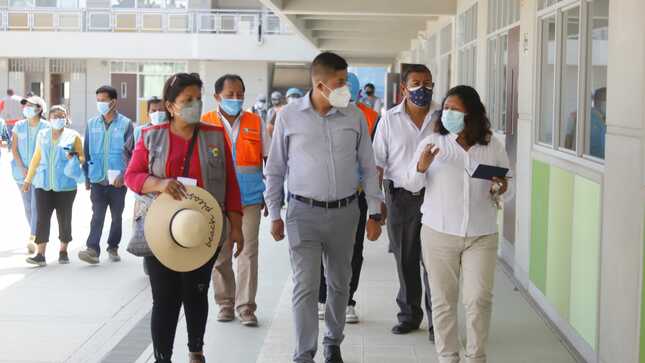 Inspección a la i.e. 7070 maría reiche grosse neumann de san juan de miraflores