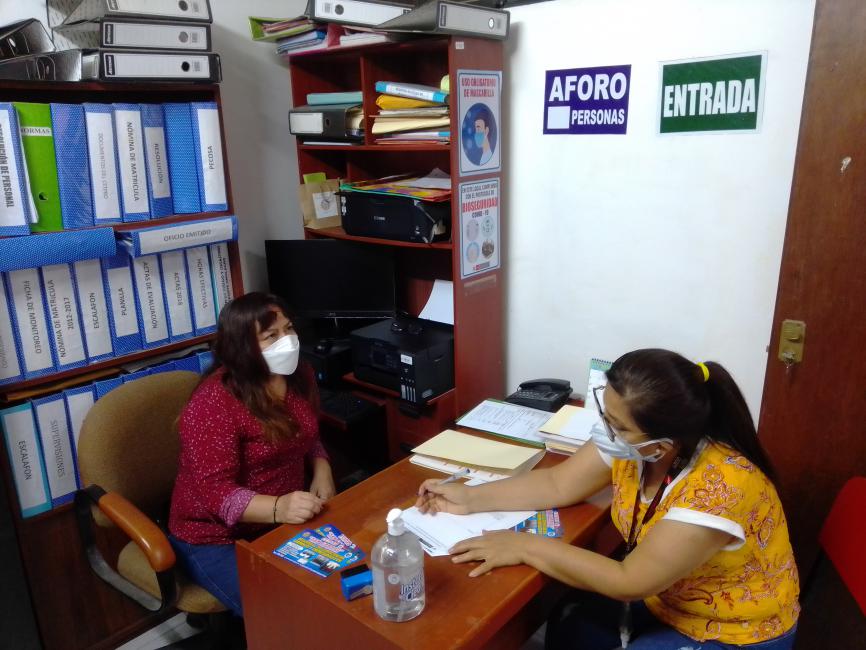 Inspección de infraestructura y prestación del servicio educativo en los cetpro