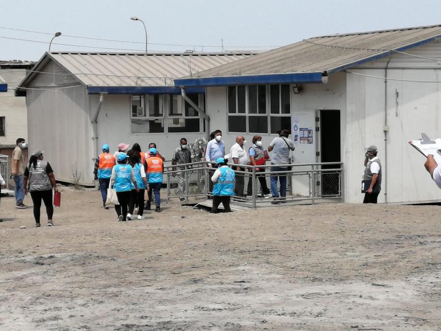 Retorno seguro a clases en ceba 6038 ollantay de sjm