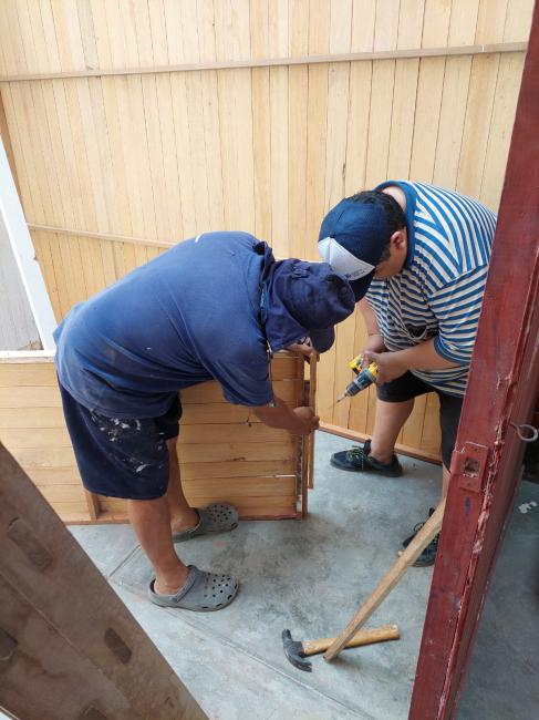 Preparando el retorno seguro a clases en i.e. 6007 de pachacamac
