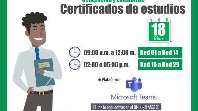 Ii asistencia técnica siagie – 2022 generación y emisión de certificados de estudios 2022