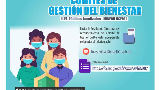 Monitoreo de los comités de gestión del bienestar en las ii.ee. focalizadas