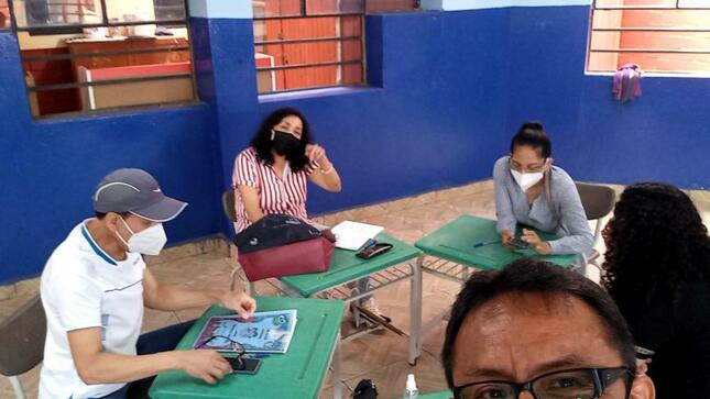 Docentes de ie 6007 de pachacamac socializan estrategias para el retorno a clases de los estudiantes 2022