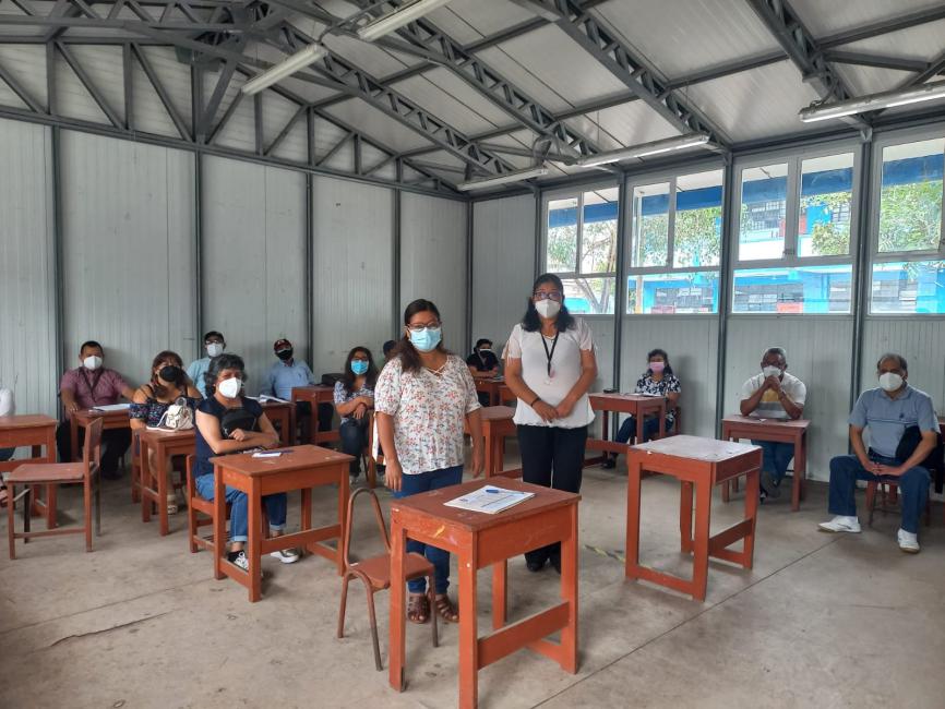 Segunda semana de gestión realizan docentes en ie 7057 soberana orden militar de malta de vmt